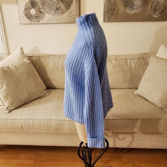 Abound Mock Neck Cozy Knit Pullover Sweater sz Med - Picture 5 of 11